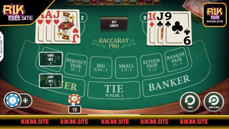 Chiến thuật chơi Baccarat RIK88 chinh phục đỉnh cao Chiến thuật chơi Baccarat RIK88 chinh phục đỉnh cao