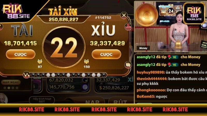 Cơ hội giao lưu khi tham gia tài xỉu livestream RIK88 Cơ hội giao lưu khi tham gia tài xỉu livestream RIK88